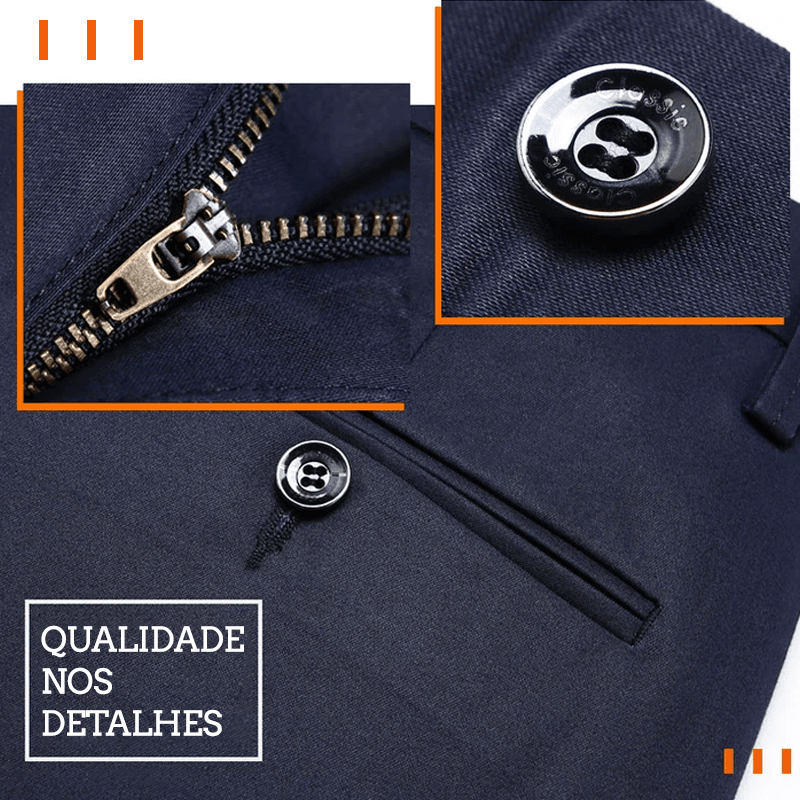 Calça Social Masculina Kyson Elegance - Lojas Firenzo