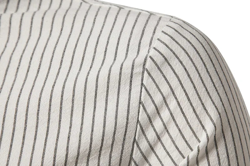 Camisa Masculina Gola Padre 100% Algodão - Lojas Firenzo
