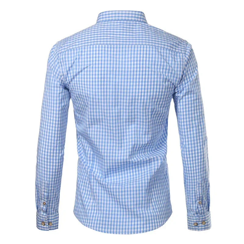 Camisa Social Masculina Manga Longa - Lojas Firenzo