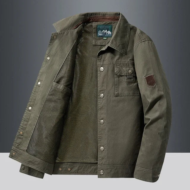Jaqueta Casual Masculina em Algodão Firenzo - Lojas Firenzo