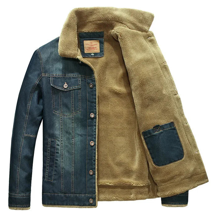 Jaqueta Jeans Masculina Acolchoada Firenzo FRZ117 - Lojas Firenzo
