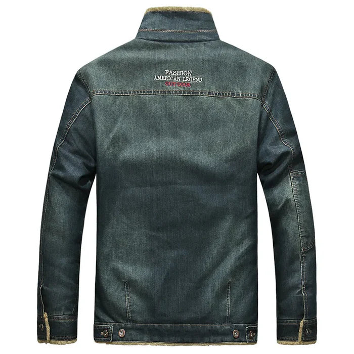 Jaqueta Jeans Masculina Acolchoada Firenzo FRZ117 - Lojas Firenzo