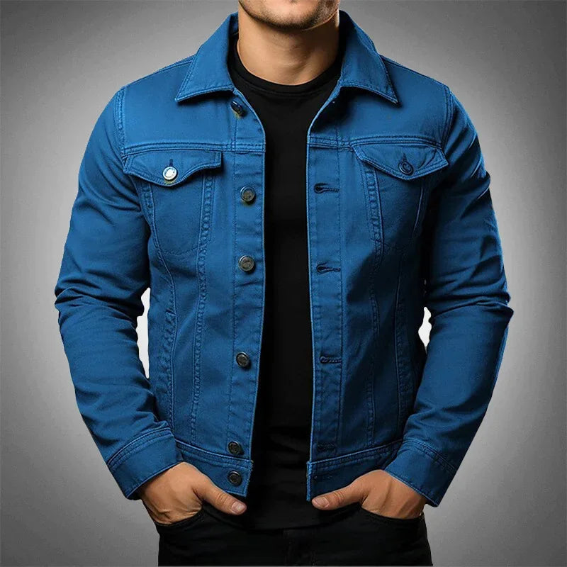 Jaqueta Jeans Masculina Firenzo Slim - Lojas Firenzo