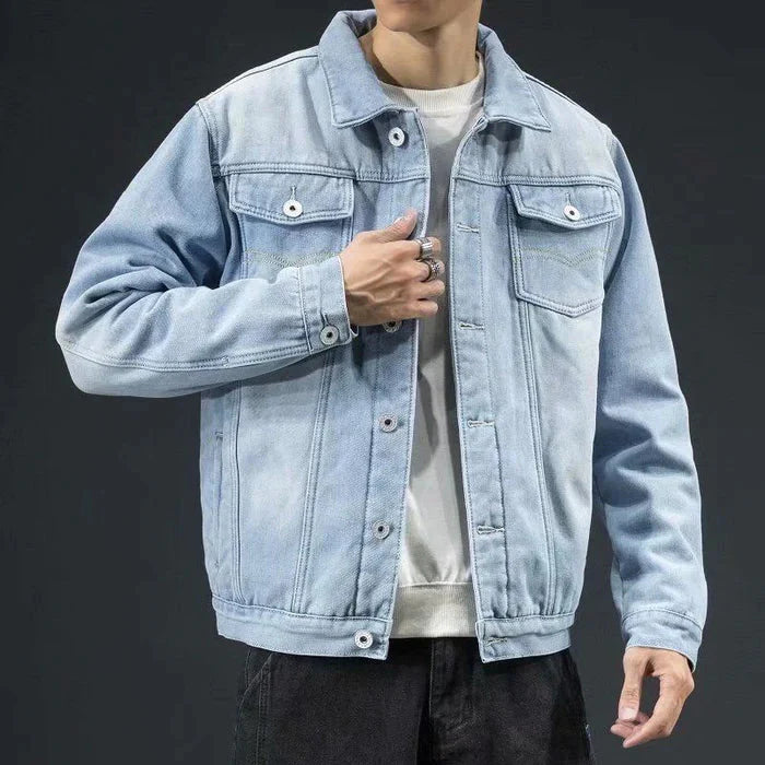Jaqueta Masculina Jeans Acolchoado - Lojas Firenzo