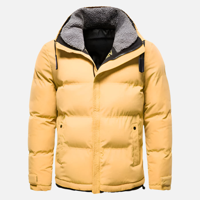 Jaqueta Masculina Puffer Forrada em Lã Firenzo - Lojas Firenzo