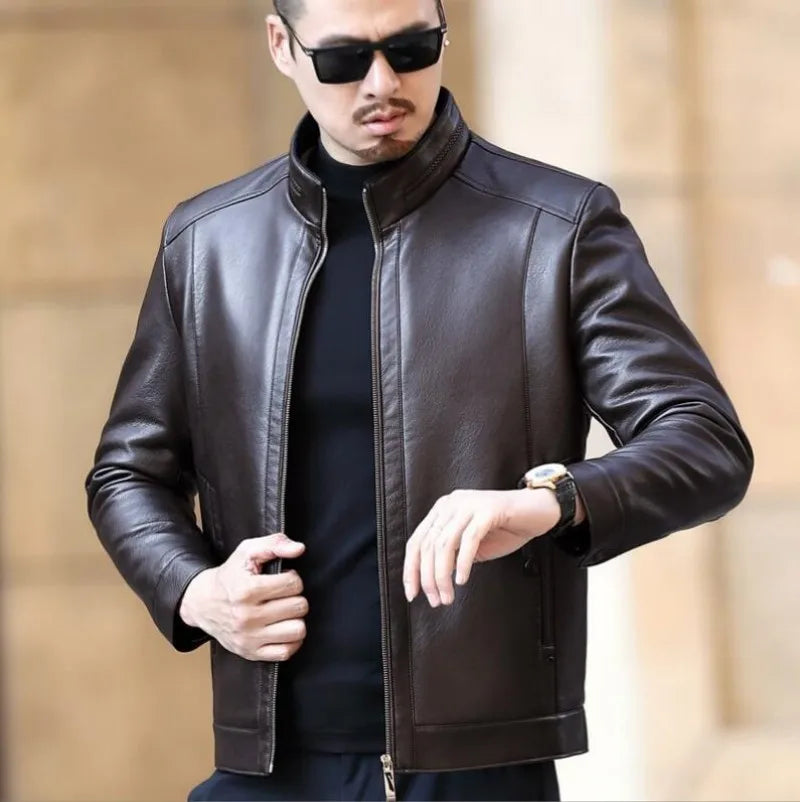 Jaqueta de Couro Masculina Firenzo FRZ208 - Lojas Firenzo