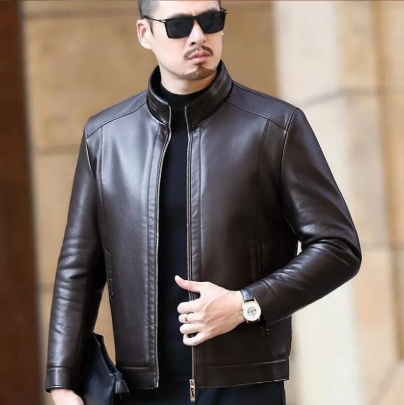 Jaqueta de Couro Masculina Firenzo FRZ208 - Lojas Firenzo