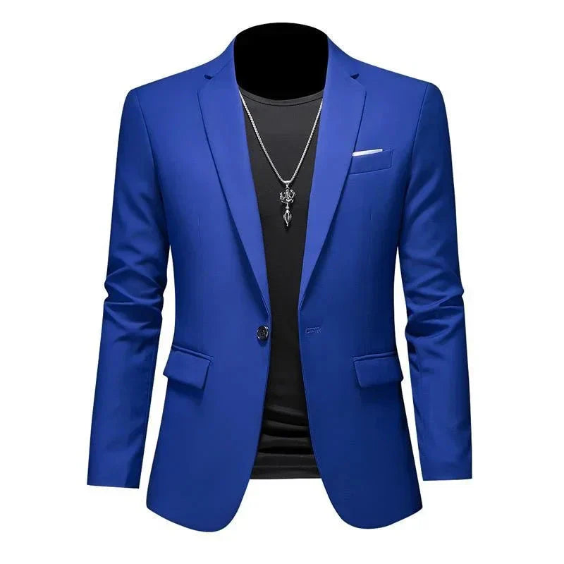Blazer Masculino Esporte Fino Liso - Lojas Firenzo