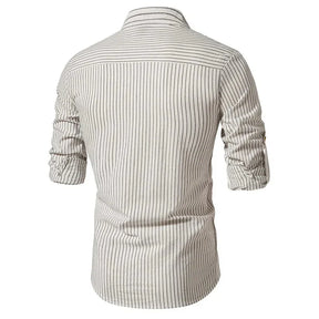 Camisa Masculina Gola Padre 100% Algodão - Lojas Firenzo