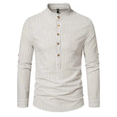 Camisa Masculina Gola Padre 100% Algodão - Lojas Firenzo