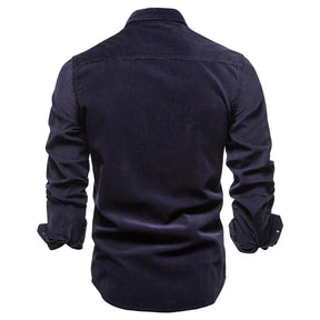 Camisa Masculina Manga Longa Casual - Lojas Firenzo