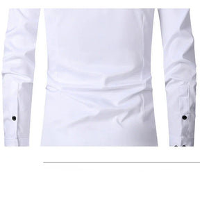 Camisa Social Masculina Elástica Slim Fit - Lojas Firenzo