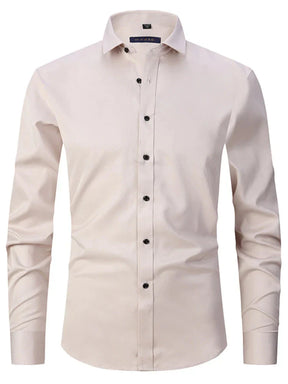 Camisa Social Masculina Elástica Slim Fit - Lojas Firenzo