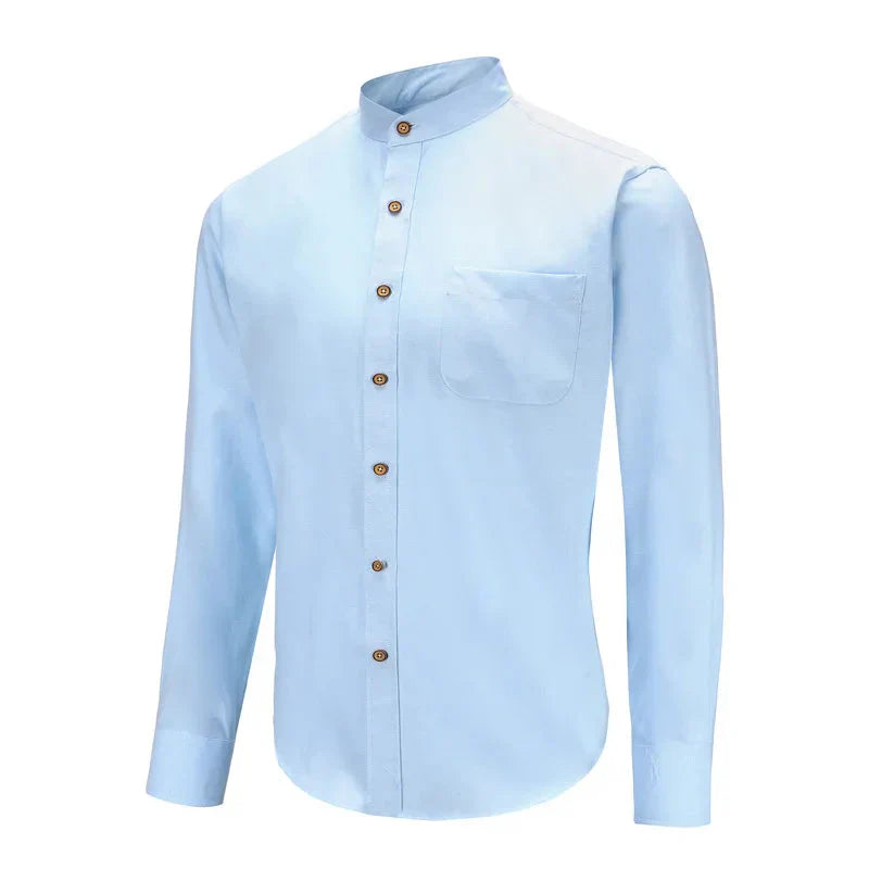 Camisa Social Masculina Gola Padre - Lojas Firenzo
