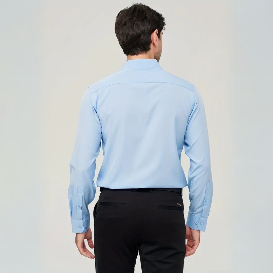 Camisa Social Masculina Slim Elástica Firenzo - Lojas Firenzo