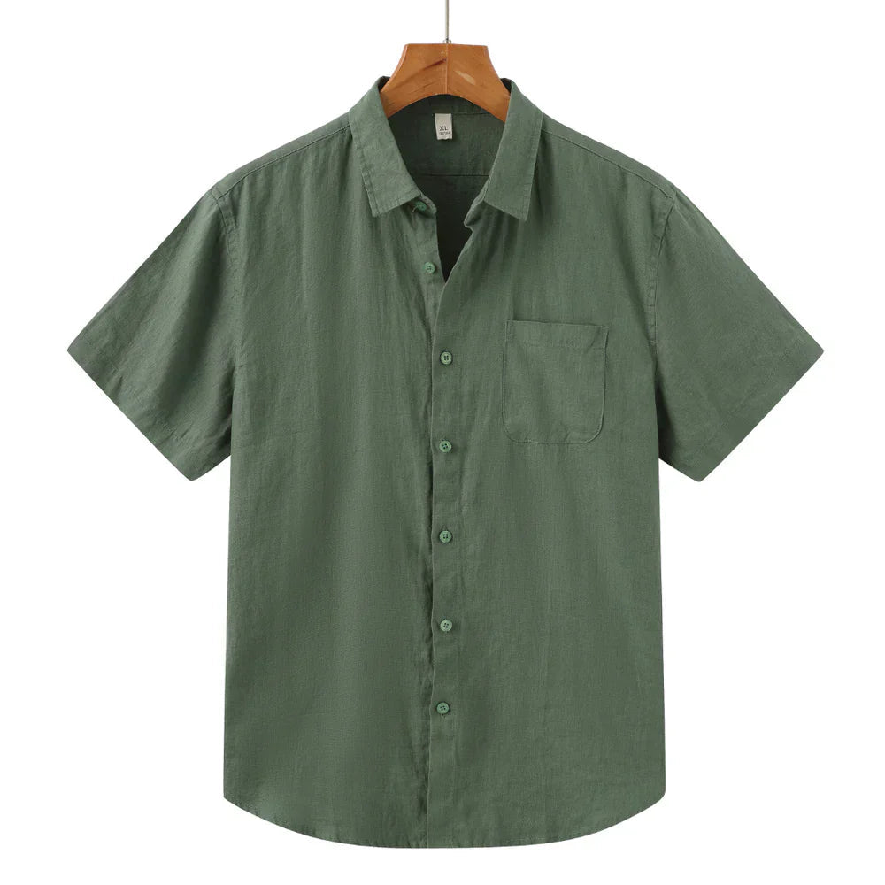 Camisa Masculina de Linho Veneza