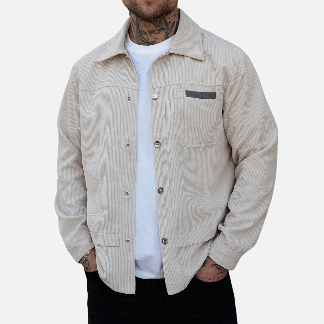 Jaqueta Casaco Masculino Cotelê - Lojas Firenzo