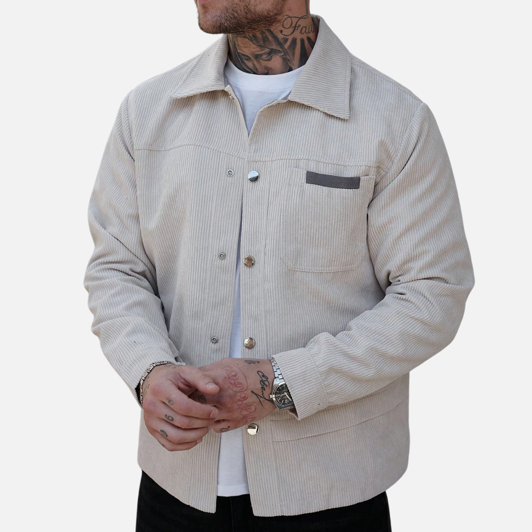 Jaqueta Casaco Masculino Cotelê - Lojas Firenzo