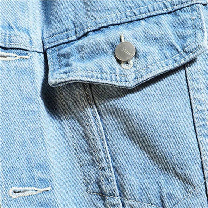 Jaqueta Casaco Masculino Jeans - Lojas Firenzo