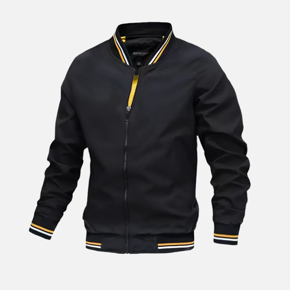 Jaqueta Casual Masculina com Zíperes Firenzo - Lojas Firenzo