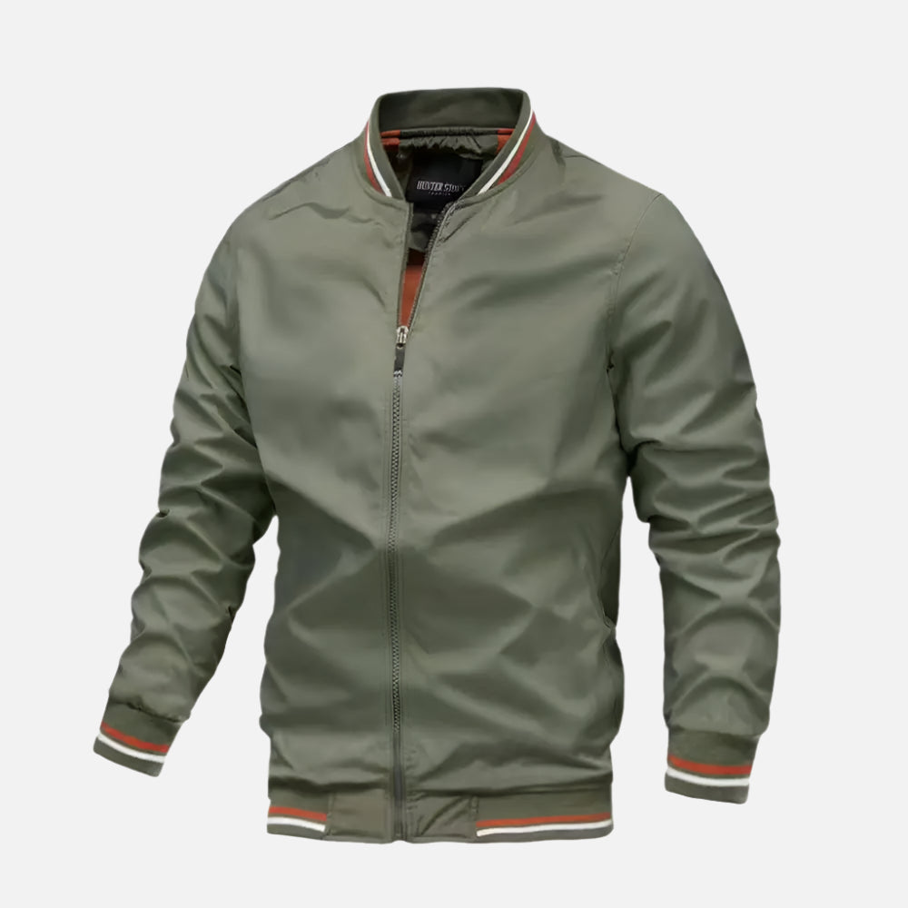 Jaqueta Casual Masculina com Zíperes Firenzo - Lojas Firenzo