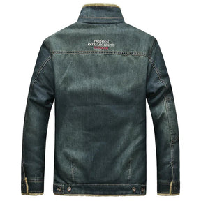 Jaqueta Jeans Masculina Acolchoada Firenzo FRZ117 - Lojas Firenzo
