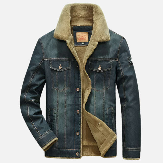 Jaqueta Jeans Masculina Acolchoada Firenzo FRZ117 - Lojas Firenzo