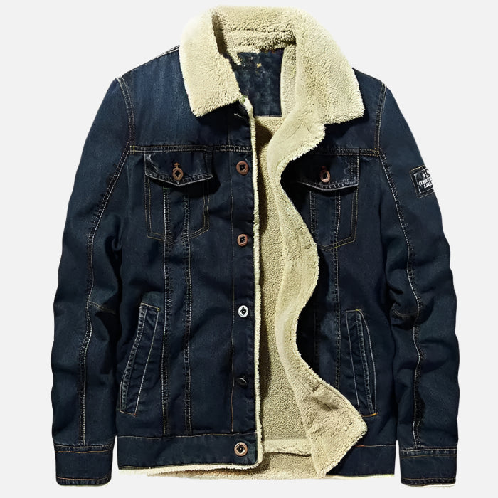 Jaqueta Jeans Masculina Acolchoada Firenzo FRZ118 - Lojas Firenzo