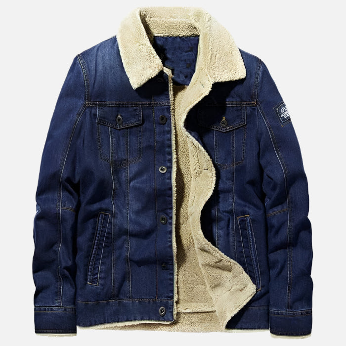 Jaqueta Jeans Masculina Acolchoada Firenzo FRZ118 - Lojas Firenzo