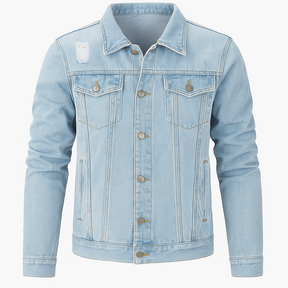 Jaqueta Jeans Masculina Austor - Lojas Firenzo