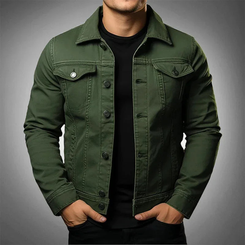Jaqueta Jeans Masculina Firenzo Slim - Lojas Firenzo