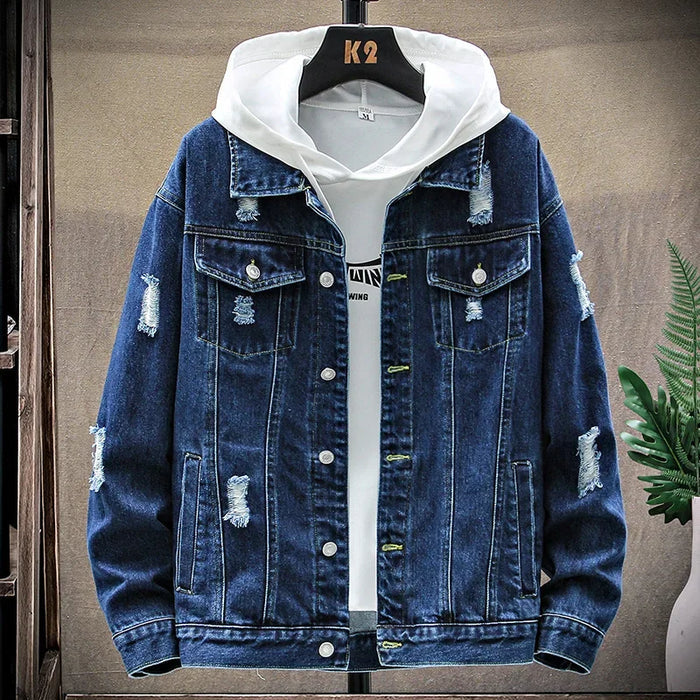Jaqueta Jeans Masculina Firenzo Urban Flex - Lojas Firenzo