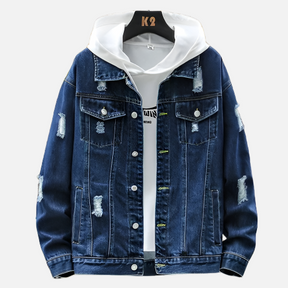 Jaqueta Jeans Masculina Firenzo Urban Flex - Lojas Firenzo
