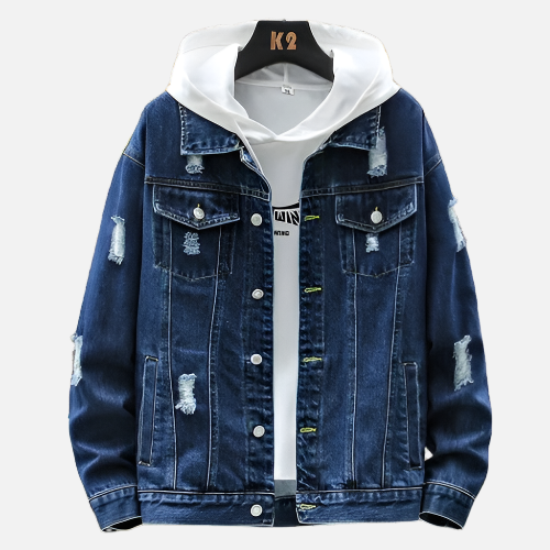 Jaqueta Jeans Masculina Firenzo Urban Flex - Lojas Firenzo