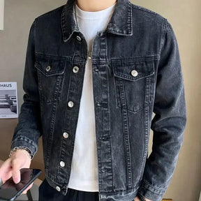 Jaqueta Jeans Masculina com Botões Firenzo - Lojas Firenzo