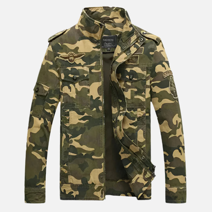 Jaqueta Masculina Camuflada Firenzo - Lojas Firenzo