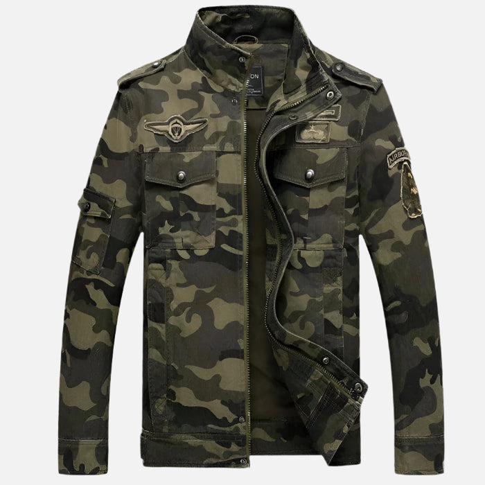 Jaqueta Masculina Camuflada Firenzo - Lojas Firenzo