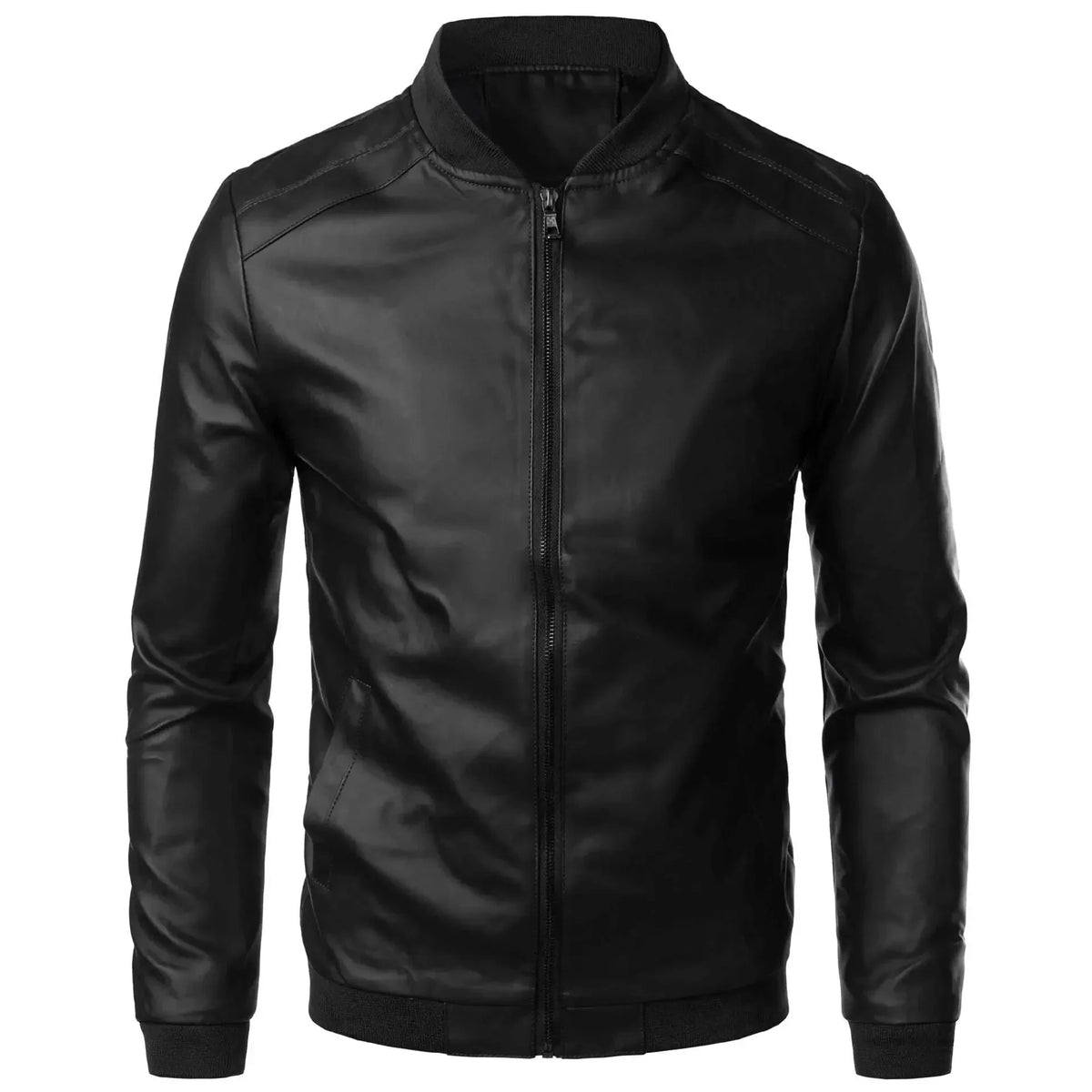 Jaqueta Masculina Couro Básica - Lojas Firenzo