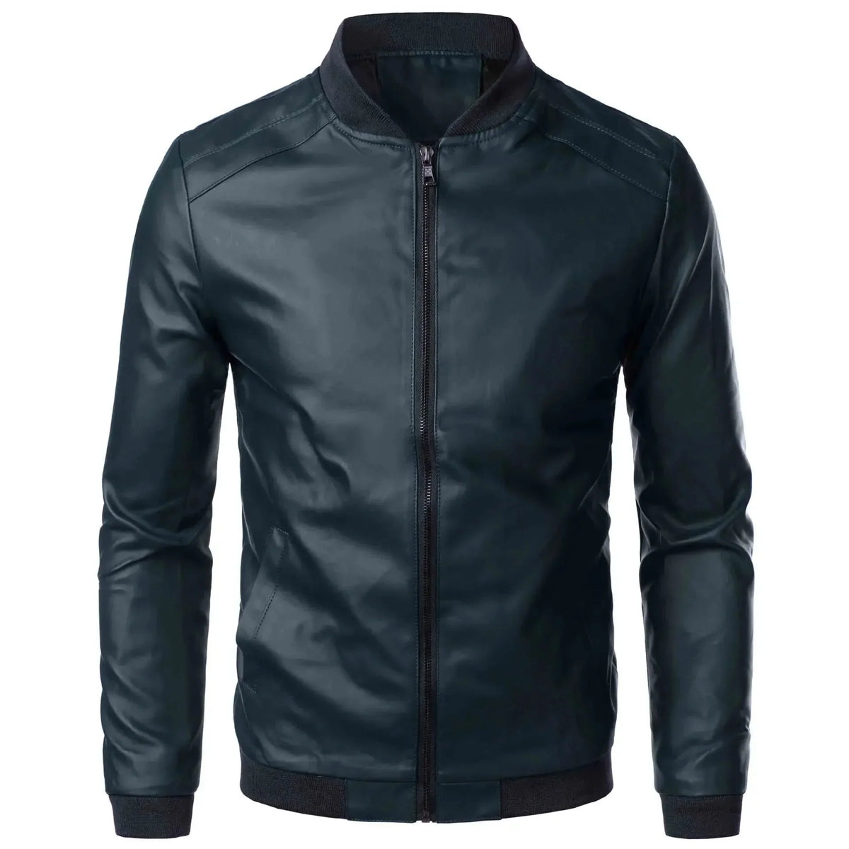 Jaqueta Masculina Couro Básica - Lojas Firenzo