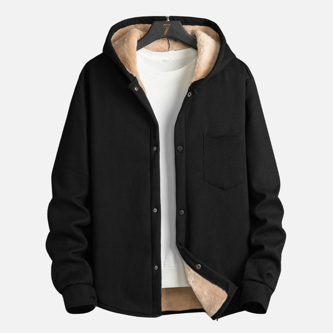 Jaqueta Masculina Forrada com Capuz - Lojas Firenzo