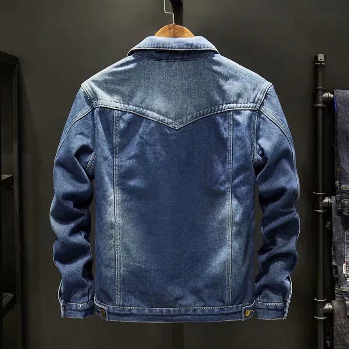 Jaqueta Masculina Jeans Acolchoado - Lojas Firenzo