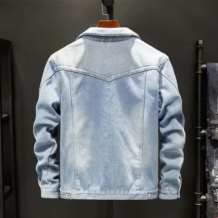 Jaqueta Masculina Jeans Acolchoado - Lojas Firenzo