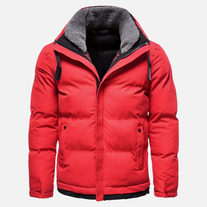 Jaqueta Masculina Puffer Forrada em Lã Firenzo - Lojas Firenzo