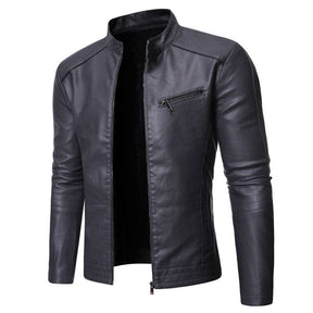 Jaqueta Masculina de Couro Madrid - Lojas Firenzo