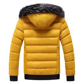 Jaqueta Puffer Masculina Capuz Forrado - Lojas Firenzo