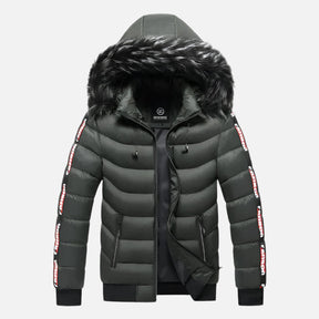 Jaqueta Puffer Masculina Capuz Forrado - Lojas Firenzo