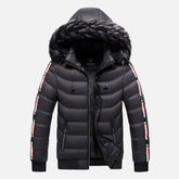 Jaqueta Puffer Masculina Capuz Forrado - Lojas Firenzo