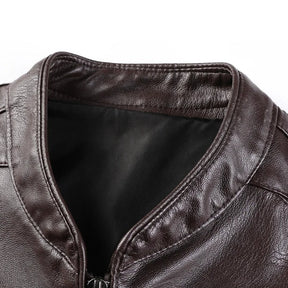 Jaqueta de Couro Masculina Alpha Man - Lojas Firenzo