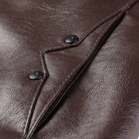 Jaqueta de Couro Masculina Alpha Man - Lojas Firenzo