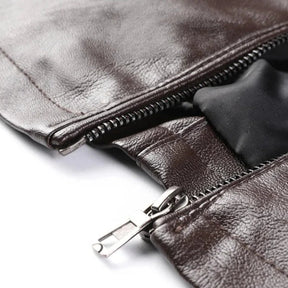 Jaqueta de Couro Masculina Alpha Man - Lojas Firenzo